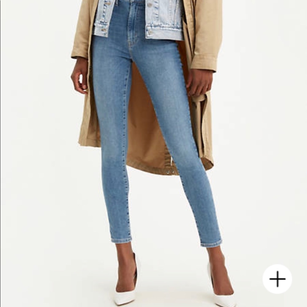 Levi Mile High Super Skinny Jeans